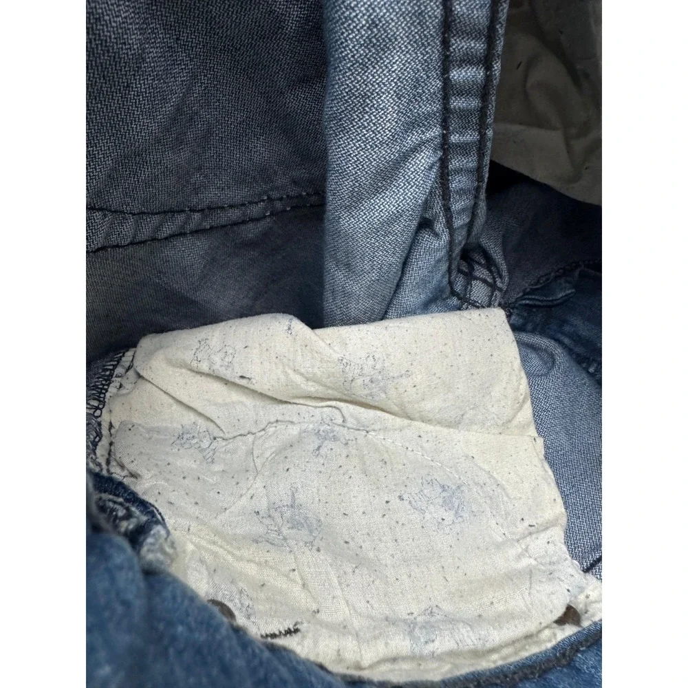 True Religion Billy Distressed Denim Jeans Medium Wash Blue Mens Size‎ 29